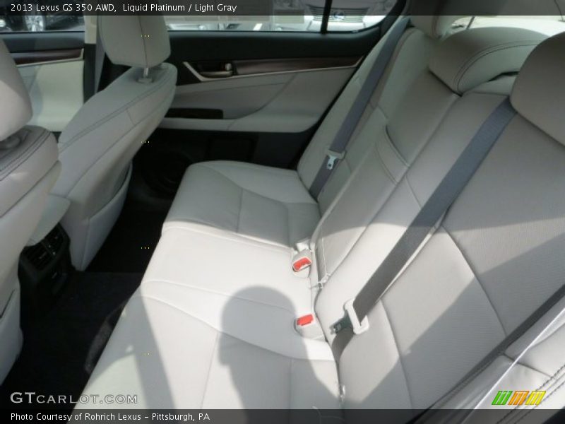 Liquid Platinum / Light Gray 2013 Lexus GS 350 AWD