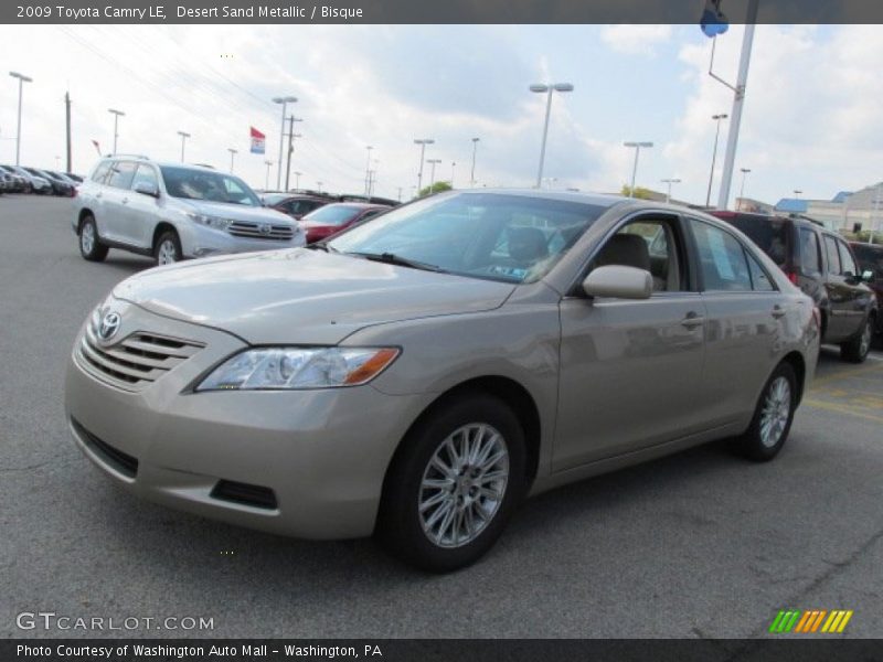 Desert Sand Metallic / Bisque 2009 Toyota Camry LE