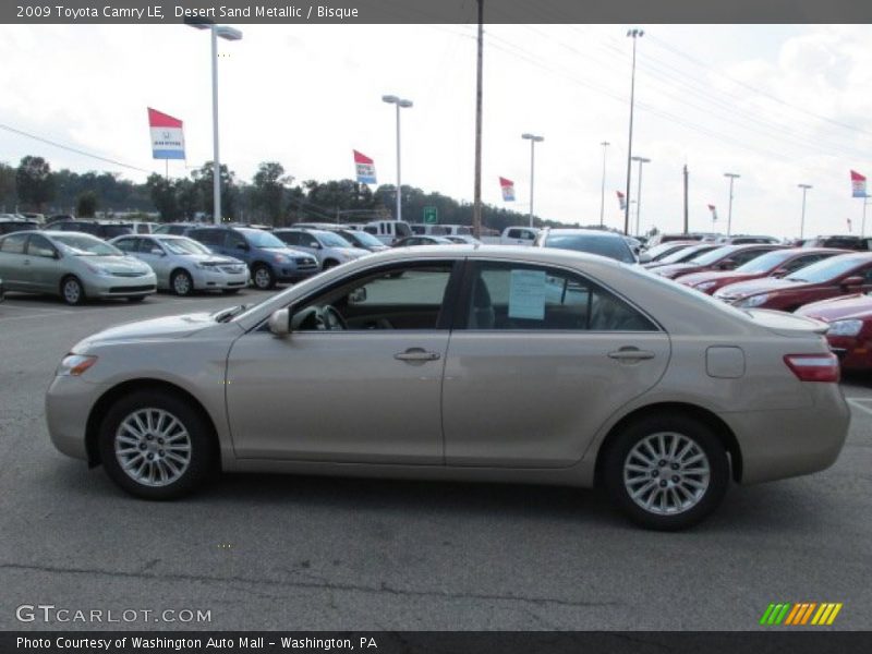 Desert Sand Metallic / Bisque 2009 Toyota Camry LE