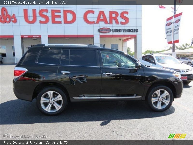 Black / Ash 2012 Toyota Highlander Limited