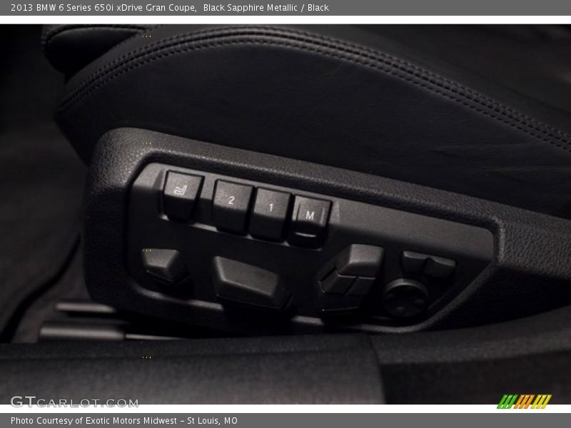 Controls of 2013 6 Series 650i xDrive Gran Coupe