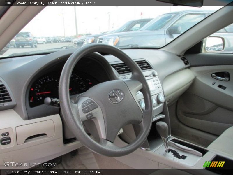 Desert Sand Metallic / Bisque 2009 Toyota Camry LE