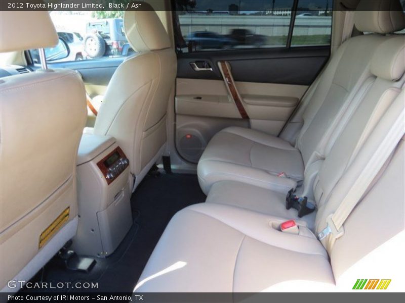 Black / Ash 2012 Toyota Highlander Limited