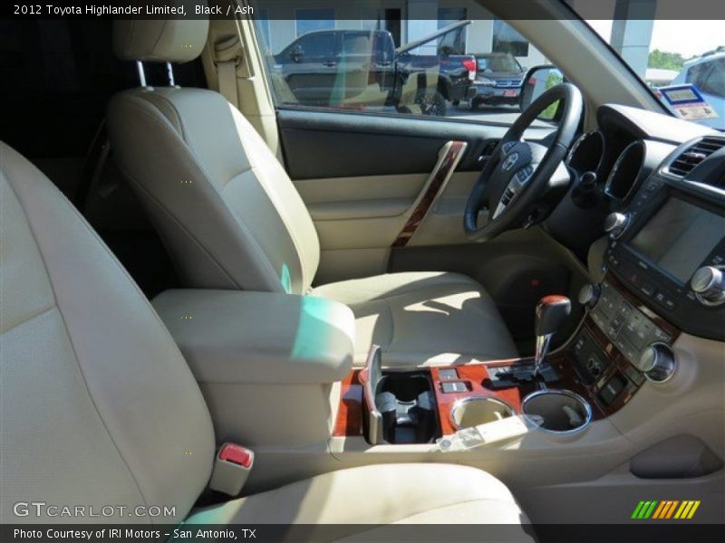 Black / Ash 2012 Toyota Highlander Limited