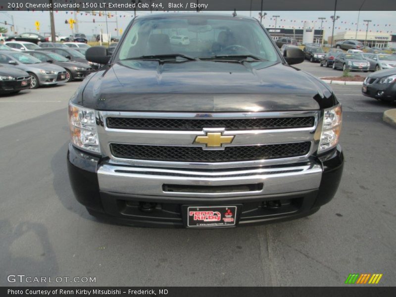 Black / Ebony 2010 Chevrolet Silverado 1500 LT Extended Cab 4x4