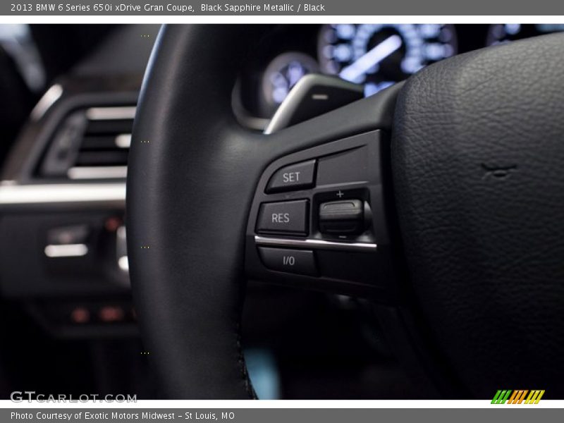 Controls of 2013 6 Series 650i xDrive Gran Coupe