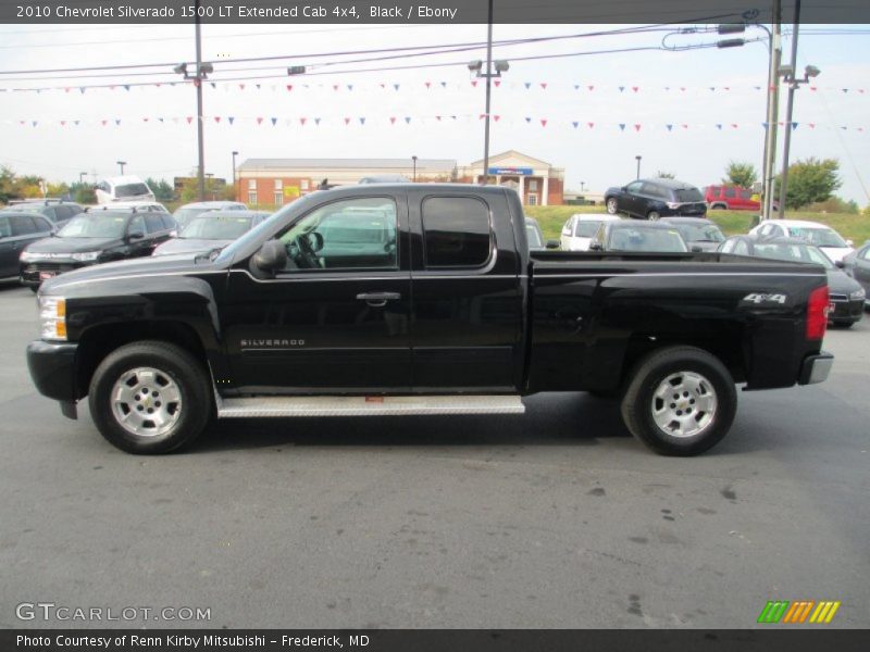 Black / Ebony 2010 Chevrolet Silverado 1500 LT Extended Cab 4x4