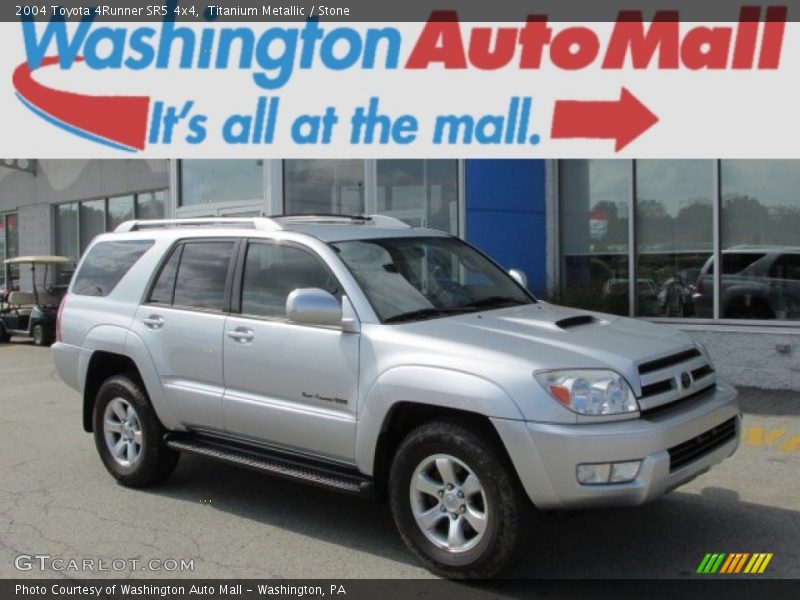 Titanium Metallic / Stone 2004 Toyota 4Runner SR5 4x4