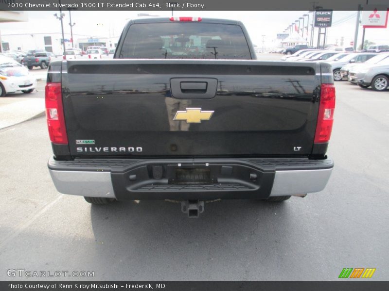 Black / Ebony 2010 Chevrolet Silverado 1500 LT Extended Cab 4x4