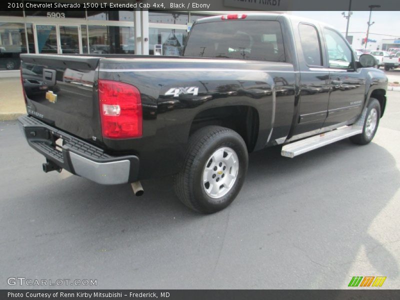 Black / Ebony 2010 Chevrolet Silverado 1500 LT Extended Cab 4x4