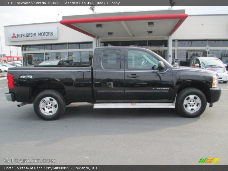 Black / Ebony 2010 Chevrolet Silverado 1500 LT Extended Cab 4x4