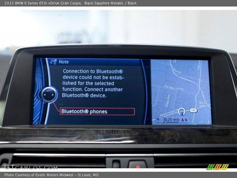 Navigation of 2013 6 Series 650i xDrive Gran Coupe