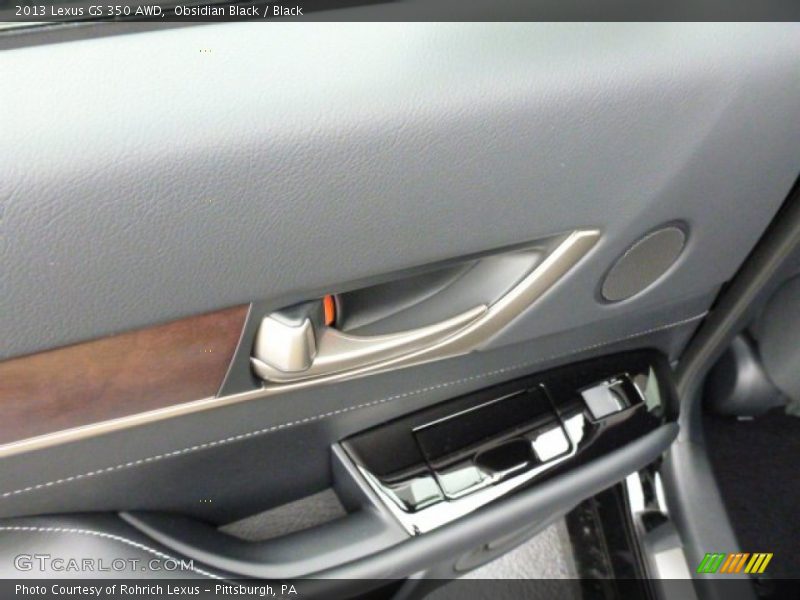 Obsidian Black / Black 2013 Lexus GS 350 AWD