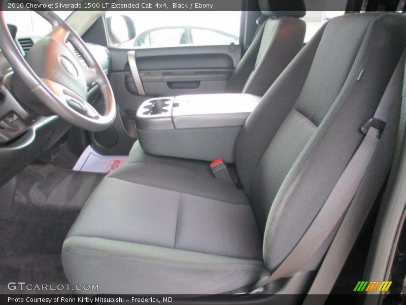 Black / Ebony 2010 Chevrolet Silverado 1500 LT Extended Cab 4x4