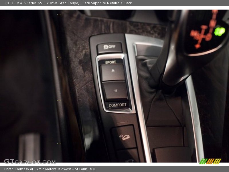 Controls of 2013 6 Series 650i xDrive Gran Coupe