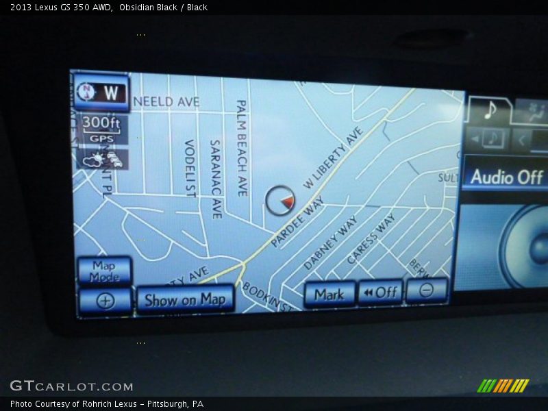 Obsidian Black / Black 2013 Lexus GS 350 AWD