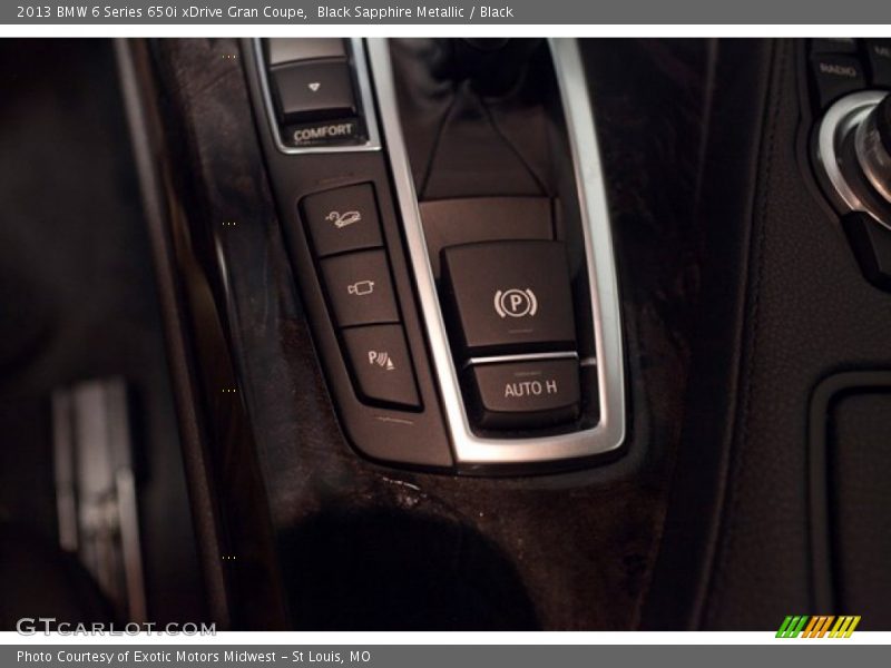 Controls of 2013 6 Series 650i xDrive Gran Coupe
