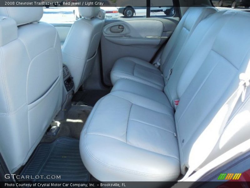 Red Jewel / Light Gray 2008 Chevrolet TrailBlazer LT