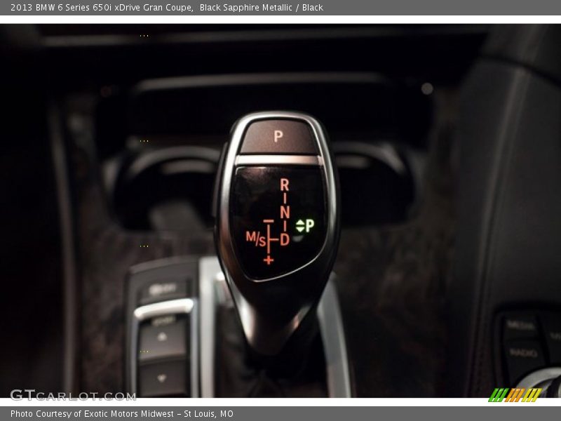  2013 6 Series 650i xDrive Gran Coupe 8 Speed Sport Automatic Shifter