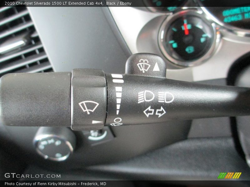 Black / Ebony 2010 Chevrolet Silverado 1500 LT Extended Cab 4x4