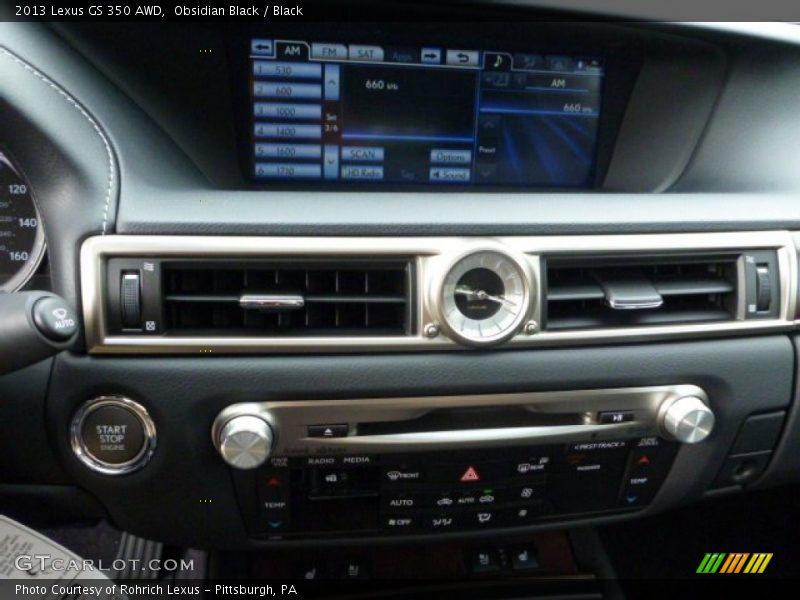 Obsidian Black / Black 2013 Lexus GS 350 AWD