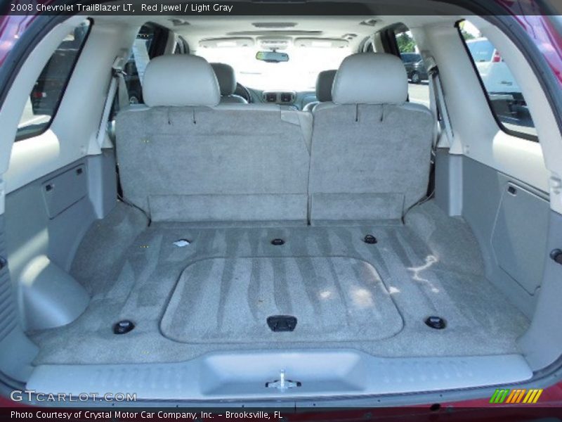 Red Jewel / Light Gray 2008 Chevrolet TrailBlazer LT