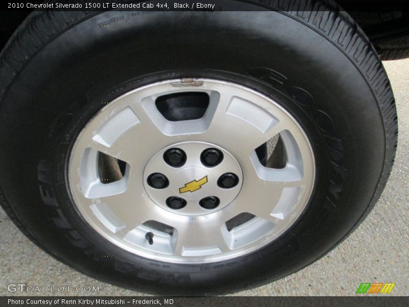 Black / Ebony 2010 Chevrolet Silverado 1500 LT Extended Cab 4x4
