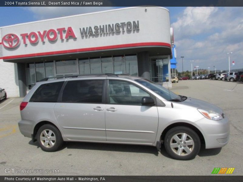 Desert Sand Mica / Fawn Beige 2004 Toyota Sienna LE