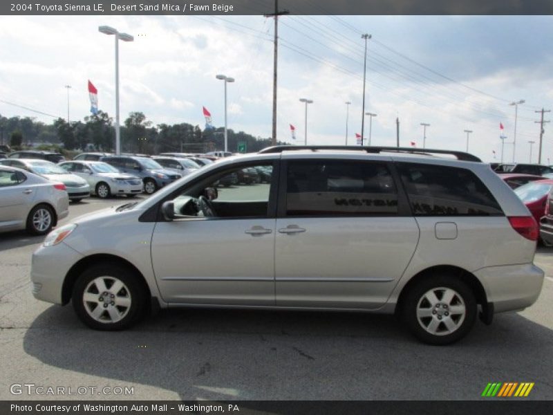 Desert Sand Mica / Fawn Beige 2004 Toyota Sienna LE