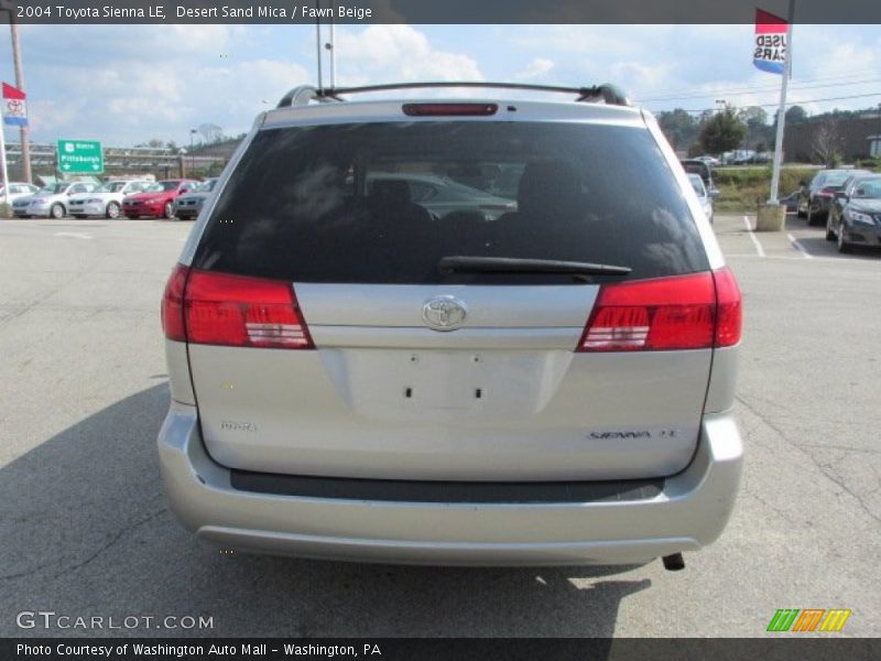 Desert Sand Mica / Fawn Beige 2004 Toyota Sienna LE