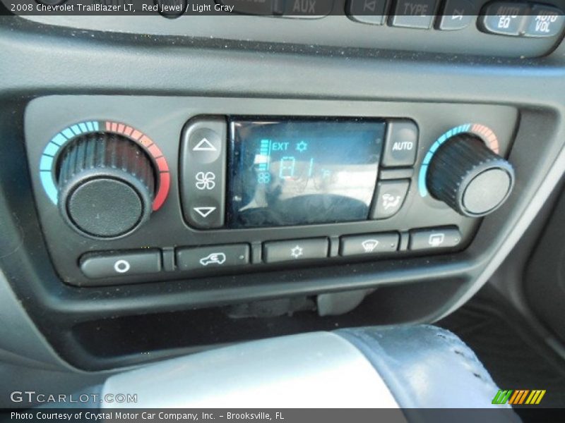 Red Jewel / Light Gray 2008 Chevrolet TrailBlazer LT
