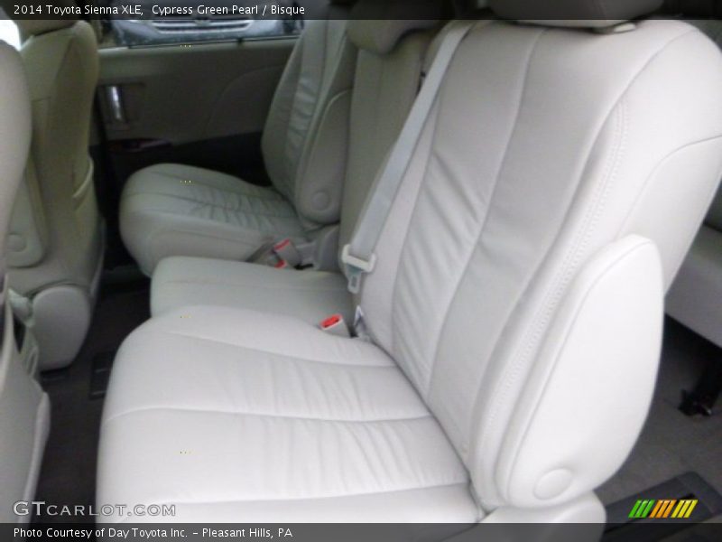 Cypress Green Pearl / Bisque 2014 Toyota Sienna XLE