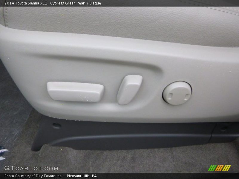 Cypress Green Pearl / Bisque 2014 Toyota Sienna XLE