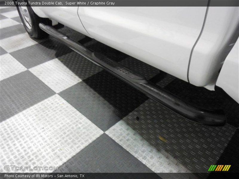 Super White / Graphite Gray 2008 Toyota Tundra Double Cab