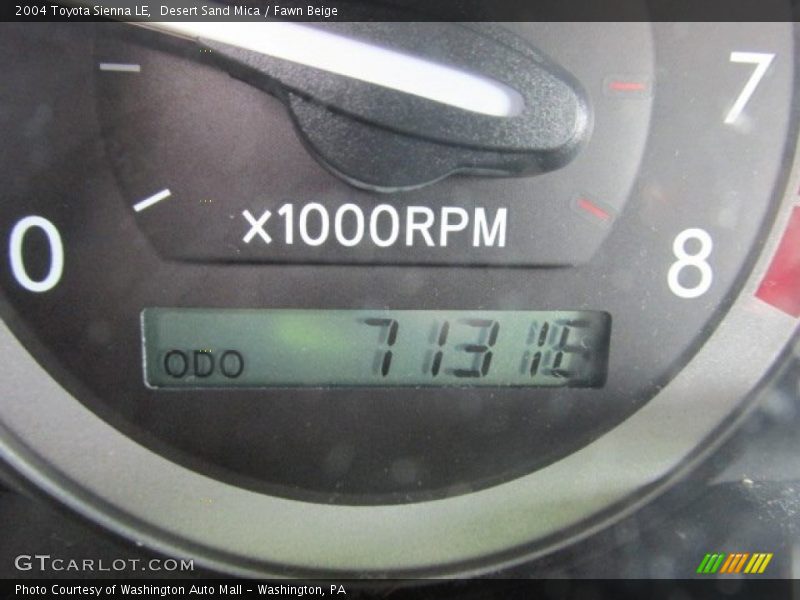 Desert Sand Mica / Fawn Beige 2004 Toyota Sienna LE