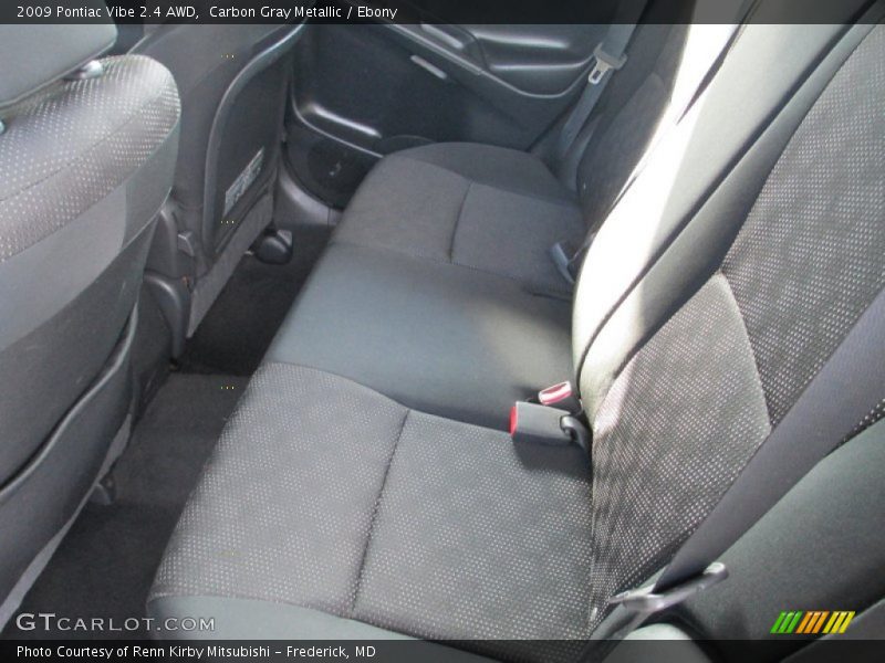 Carbon Gray Metallic / Ebony 2009 Pontiac Vibe 2.4 AWD