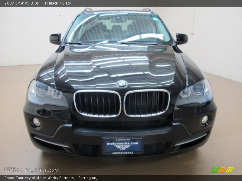 Jet Black / Black 2007 BMW X5 3.0si