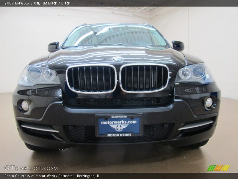 Jet Black / Black 2007 BMW X5 3.0si
