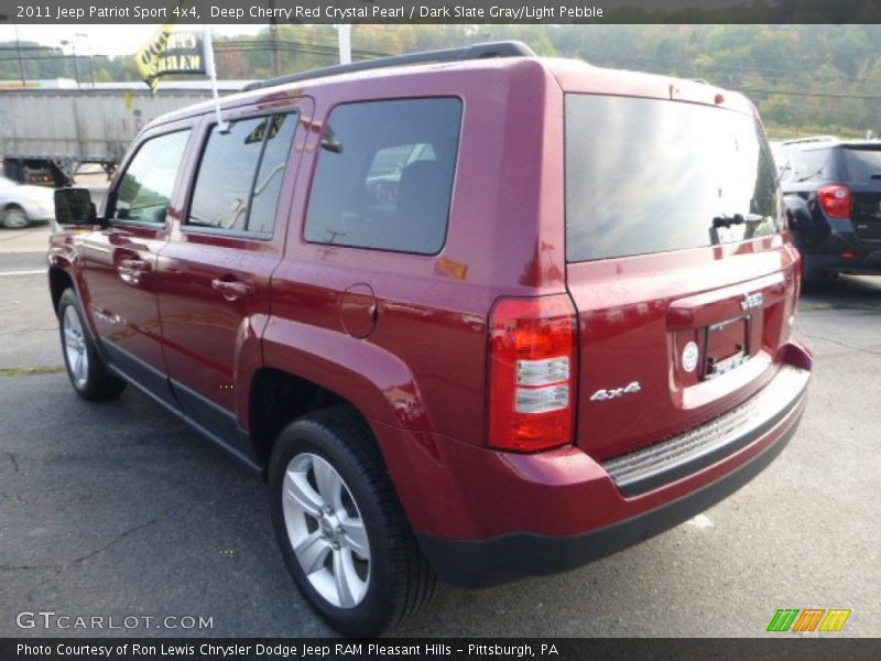 Deep Cherry Red Crystal Pearl / Dark Slate Gray/Light Pebble 2011 Jeep Patriot Sport 4x4