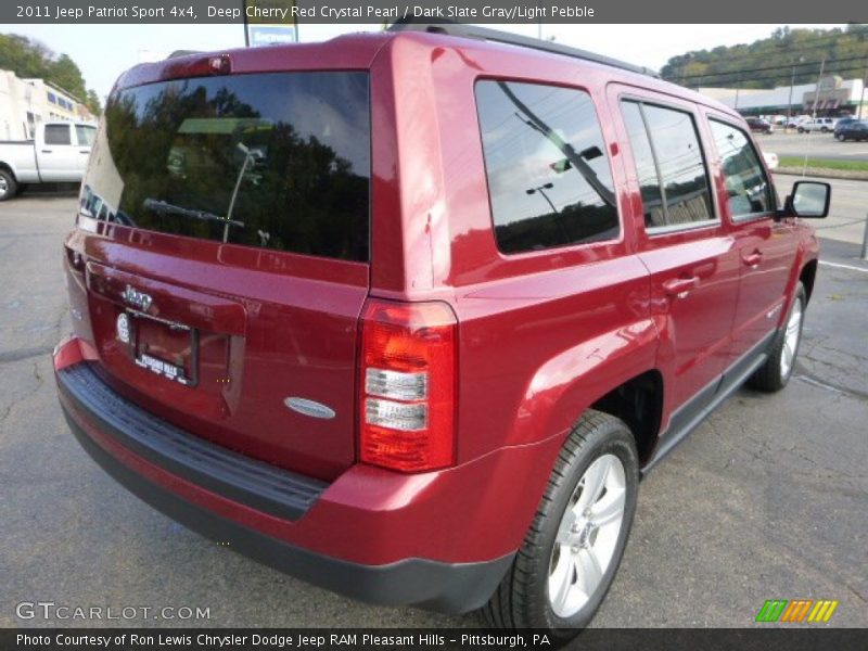 Deep Cherry Red Crystal Pearl / Dark Slate Gray/Light Pebble 2011 Jeep Patriot Sport 4x4