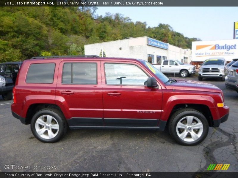 Deep Cherry Red Crystal Pearl / Dark Slate Gray/Light Pebble 2011 Jeep Patriot Sport 4x4