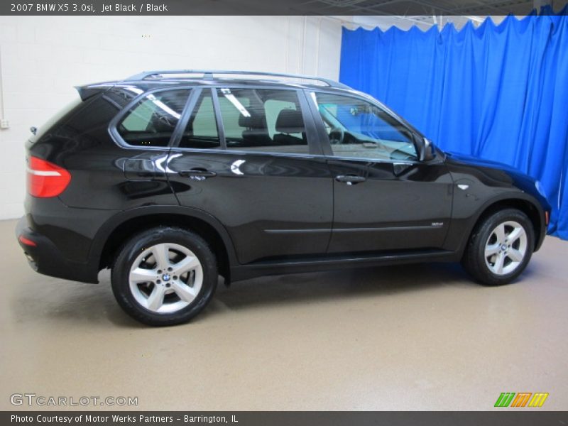 Jet Black / Black 2007 BMW X5 3.0si