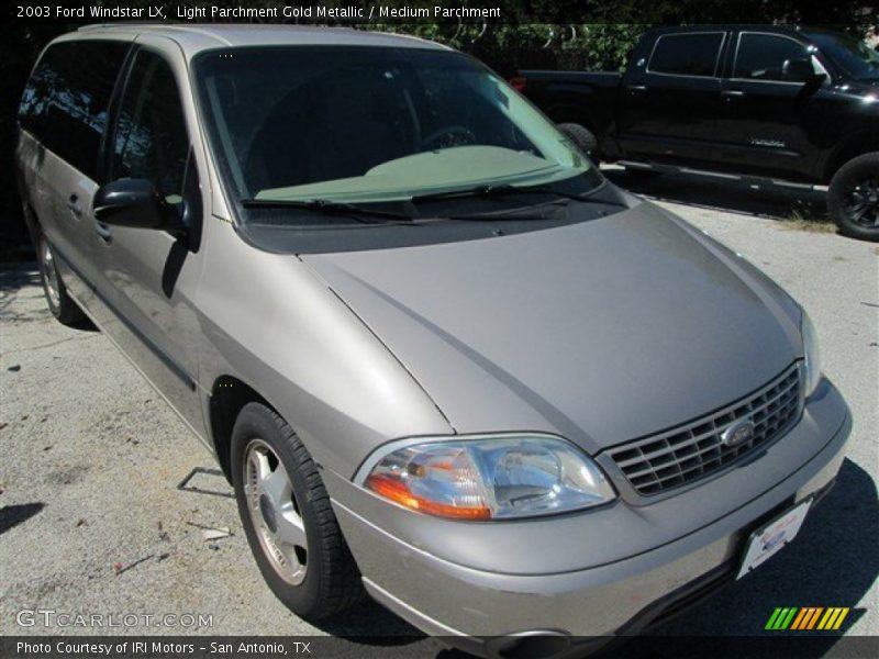 Light Parchment Gold Metallic / Medium Parchment 2003 Ford Windstar LX