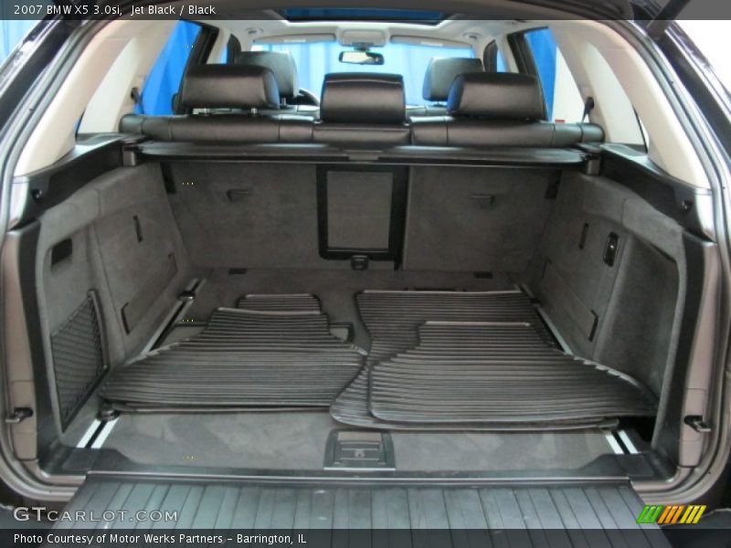 Jet Black / Black 2007 BMW X5 3.0si