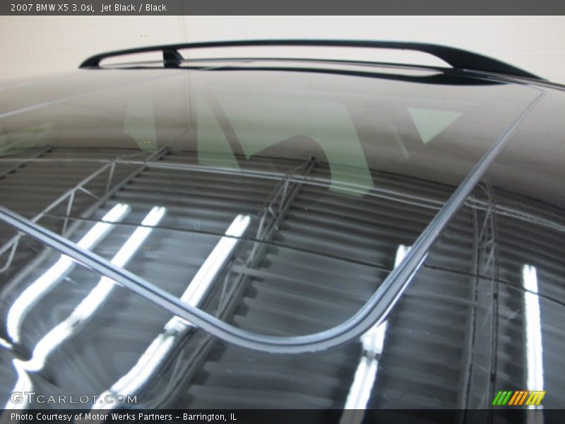 Jet Black / Black 2007 BMW X5 3.0si