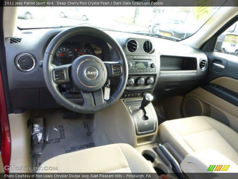 Deep Cherry Red Crystal Pearl / Dark Slate Gray/Light Pebble 2011 Jeep Patriot Sport 4x4