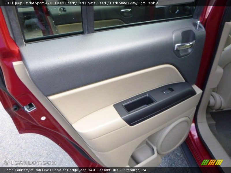 Deep Cherry Red Crystal Pearl / Dark Slate Gray/Light Pebble 2011 Jeep Patriot Sport 4x4