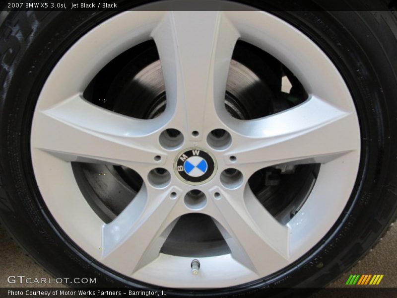 Jet Black / Black 2007 BMW X5 3.0si
