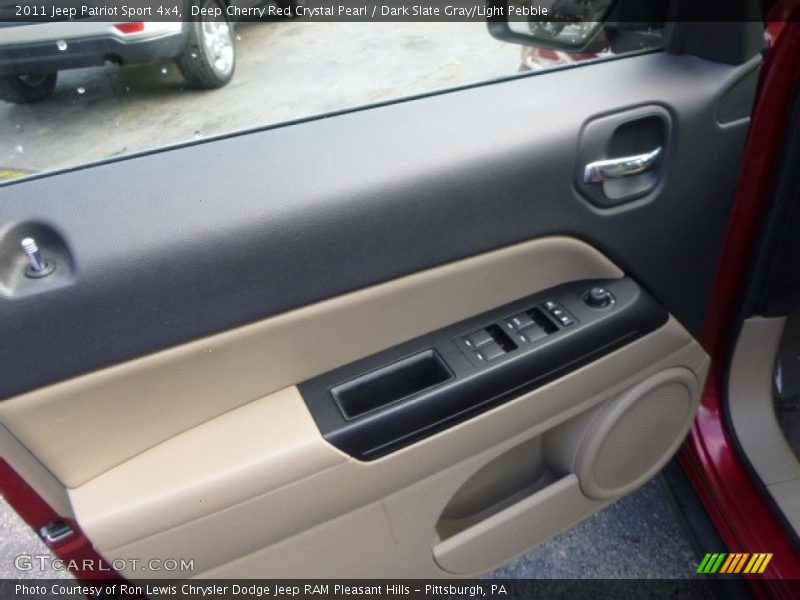 Deep Cherry Red Crystal Pearl / Dark Slate Gray/Light Pebble 2011 Jeep Patriot Sport 4x4