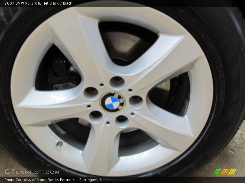 Jet Black / Black 2007 BMW X5 3.0si